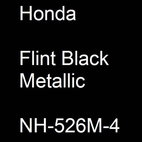 Honda, Flint Black Metallic, NH-526M-4.